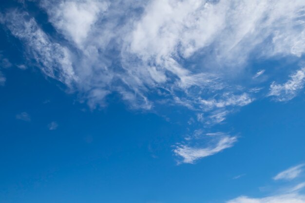 青い空と白い雲