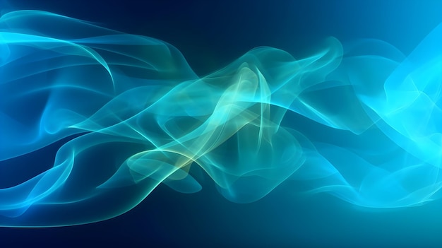 A blue smoke background with a blue background