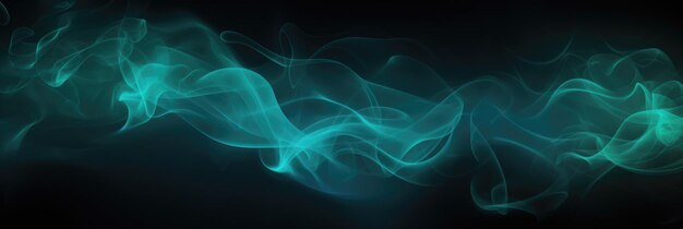 blue smoke on black background