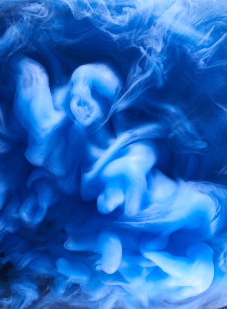 Premium Photo  Blue color smoke abstract wallpaper, aesthetic