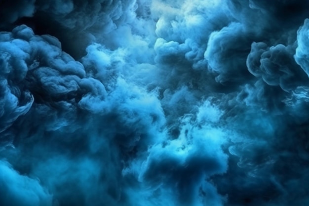 Blue smoke in the sky wallpapers