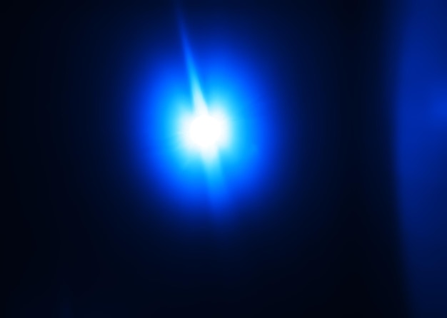 Blue space light bokeh background hd