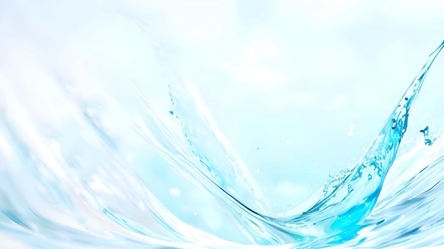 Blue splash dream water Ai