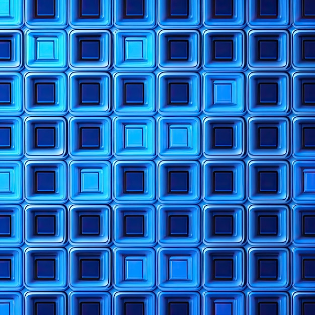 Blue squares background