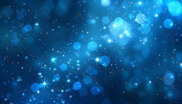 blue stars on a blue background free download