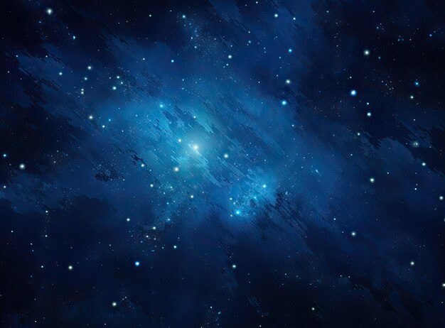 Blue stars in the galaxy