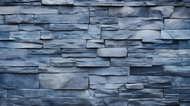 青い石の壁の質感 背景 自然主義的な光 グータイ 単色の作曲