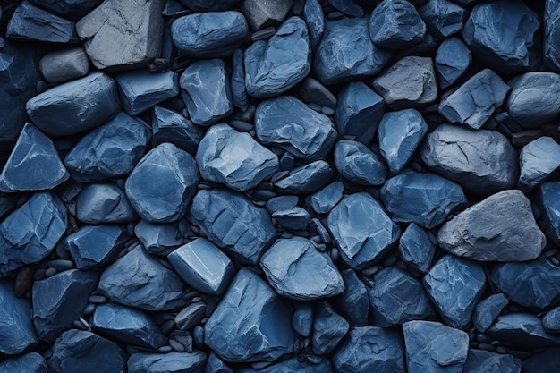 Blue stones background