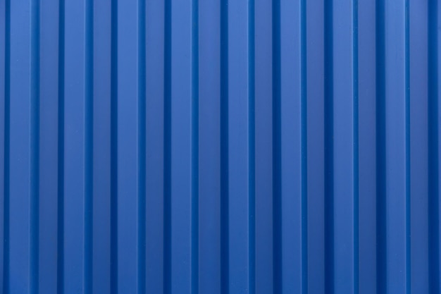 Blue Stripe steel metal sheet for cargo container line industry wall texture pattern for background