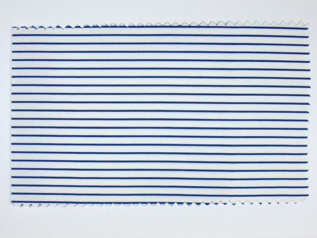 Blue Striped fabric sample