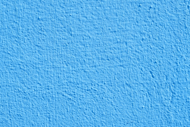 Photo blue stucco texture of a wall