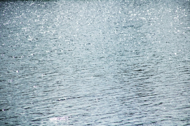 水の背景やテクスチャの青い表面