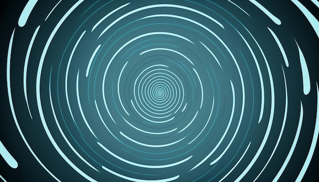 blue swirling radial background