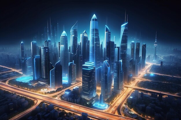 Блю-технологический умный город