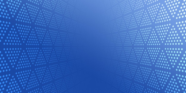 Blue Technology digital background abstract particle forward extension background