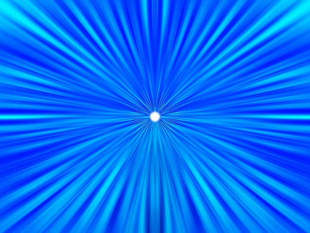 Photo blue teleport with distant star illustration background