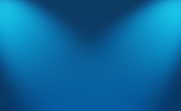 blue template wallpaper with light on side