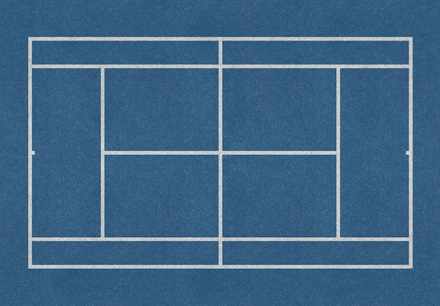 Blue tennis court texture synthetic surface tennis court sports Background field Top view ground