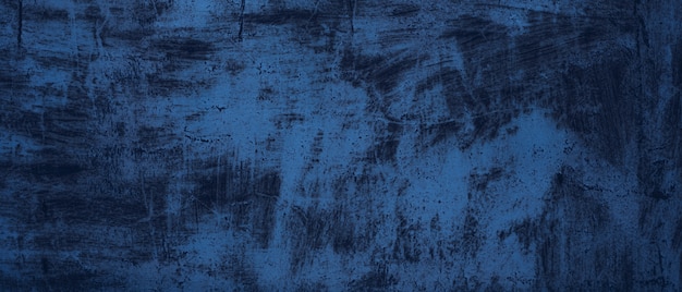 Blue texture background. Rough dark metal with rust