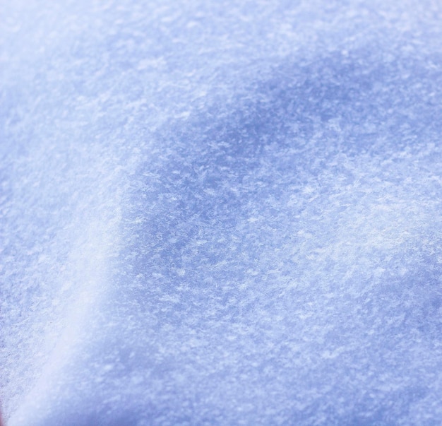 Photo blue texture of snow