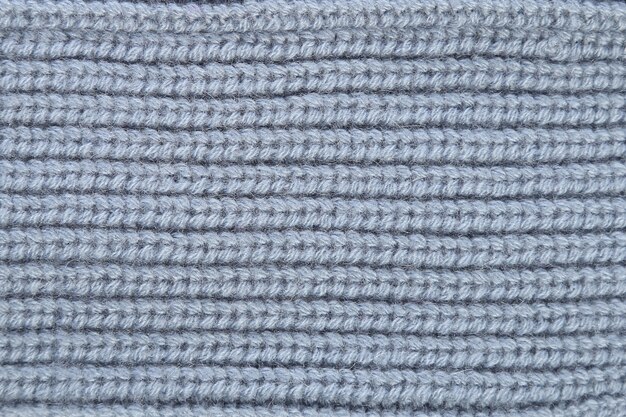 Blue texture wool close-up, woven cloth, knitted fabric