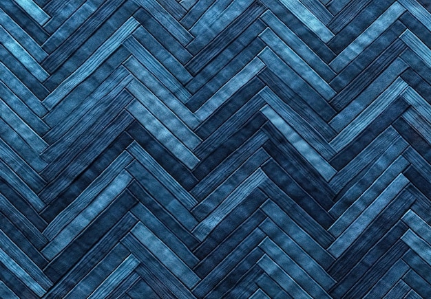 海軍のスタイルの青い質感の正方形のパターン