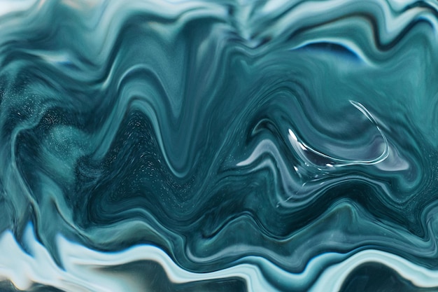 blue tones liquid abstract background