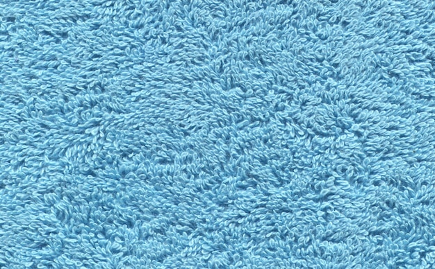 Blue towel texture Blue towel background