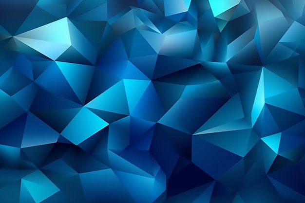 Blue triangle background with a triangle pattern