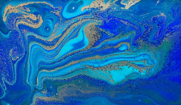Blue turquoise pattern artwork imitation