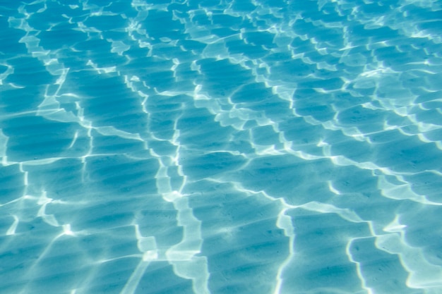 Blue underwater shot