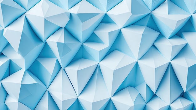 Голубая стена с белыми треугольниками и словом "куб" на ней