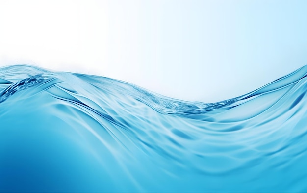 A blue water background with a light blue background