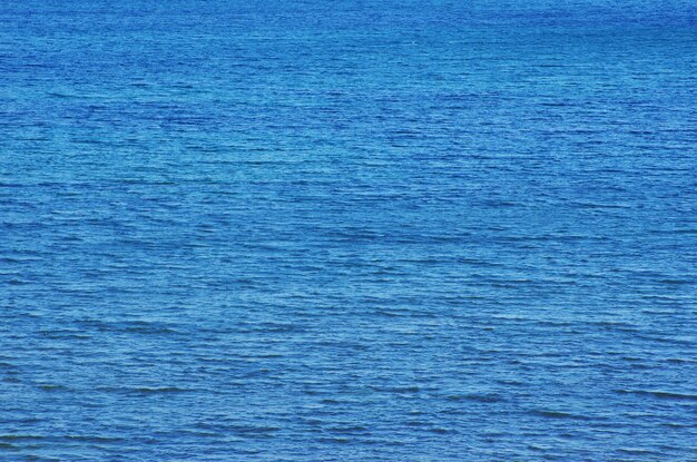 Blue water sea