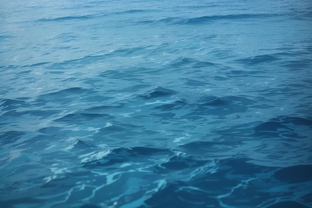 青い水面抽象的な背景とテキストフィールド