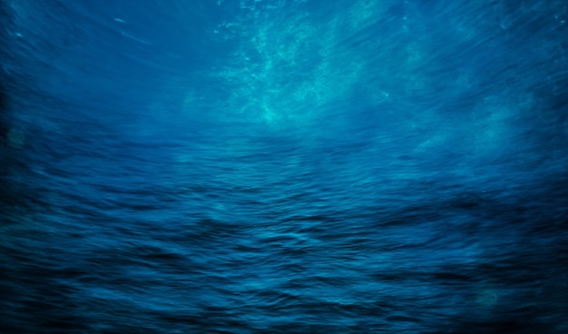 Голубая вода поверхности фона