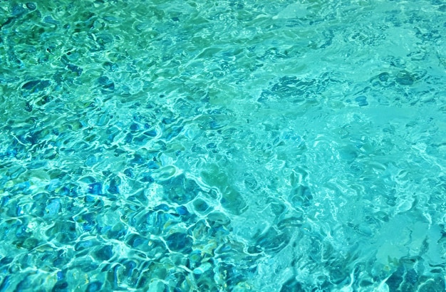 Blue water surface background