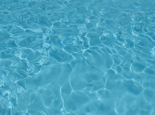 Blue water surface background