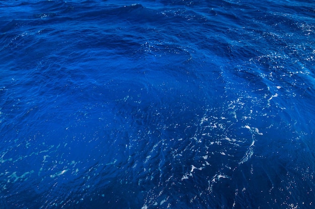 Blue water texture