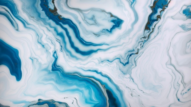 Blue water tiles texture background liquid wave