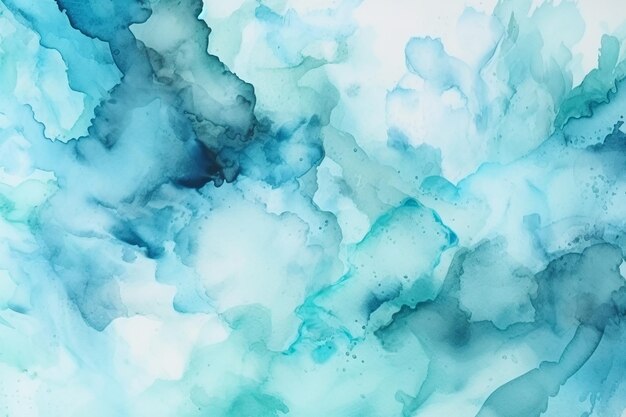 Premium Photo | Blue watercolor abstract background