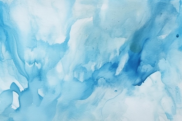 Blue watercolor abstract background