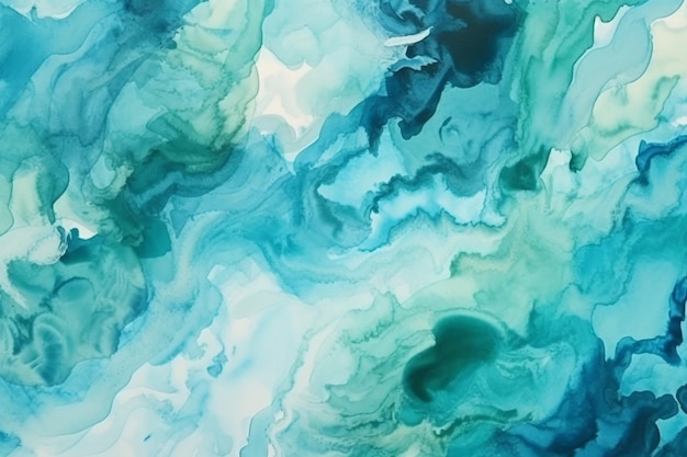 Blue watercolor abstract background