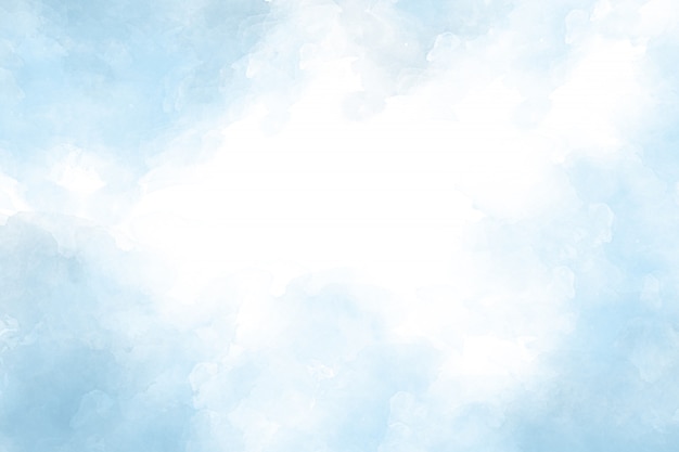 Blue watercolor abstract background