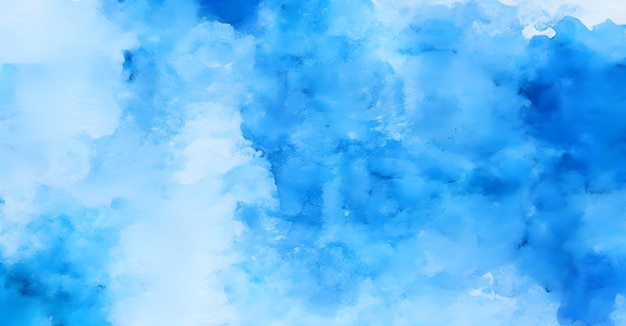 Photo blue watercolor abstract textures background