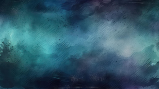 Blue watercolor background with a dark blue background