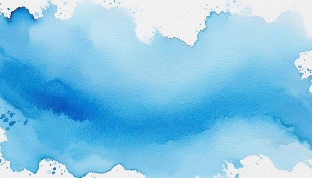 Blue watercolor background