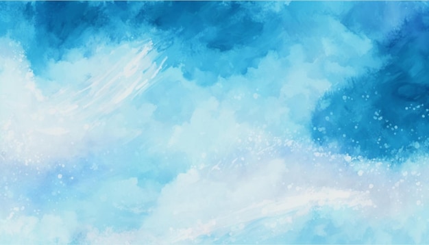 Blue watercolor background