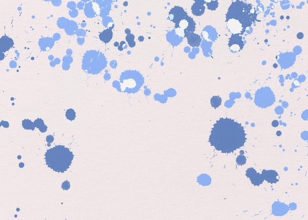 Blue watercolor painting splash abstract background