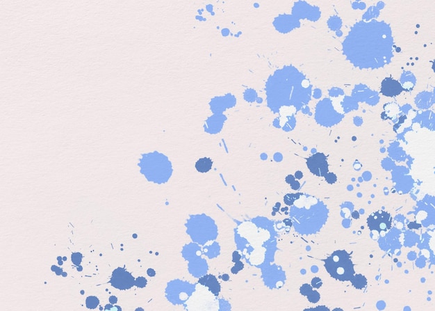 Blue watercolor painting splash abstract background